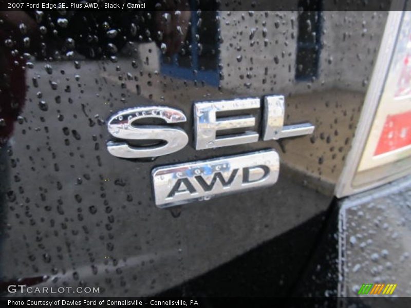 Black / Camel 2007 Ford Edge SEL Plus AWD