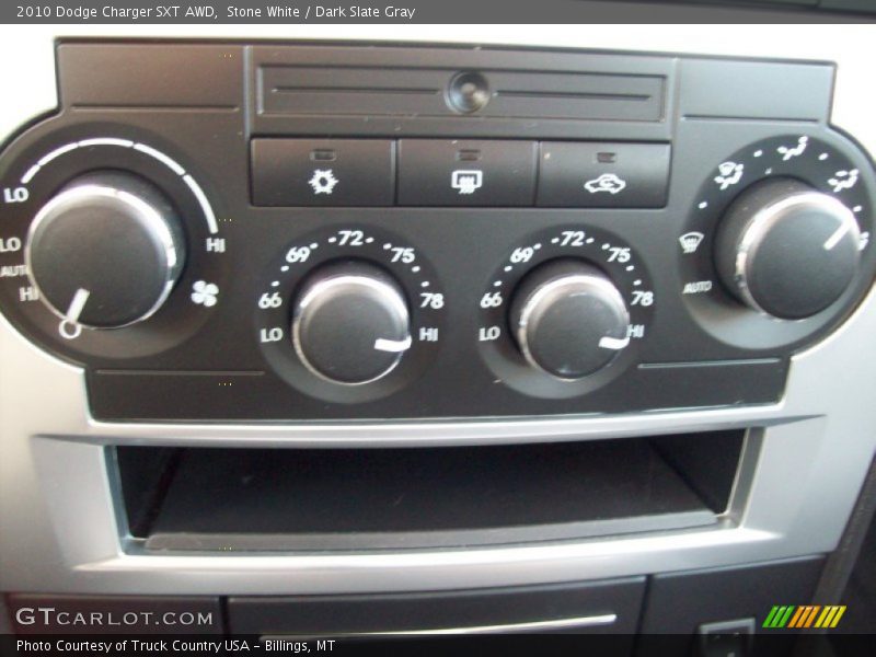 Stone White / Dark Slate Gray 2010 Dodge Charger SXT AWD