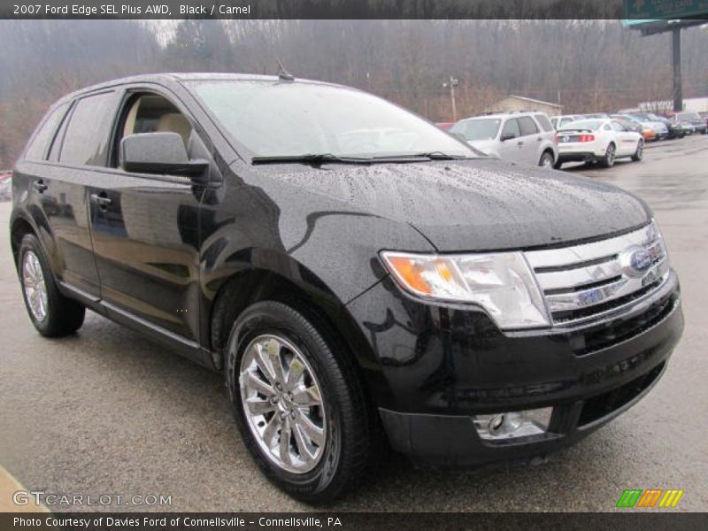 Black / Camel 2007 Ford Edge SEL Plus AWD