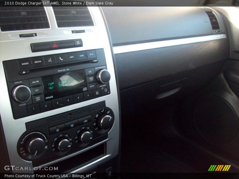 Stone White / Dark Slate Gray 2010 Dodge Charger SXT AWD