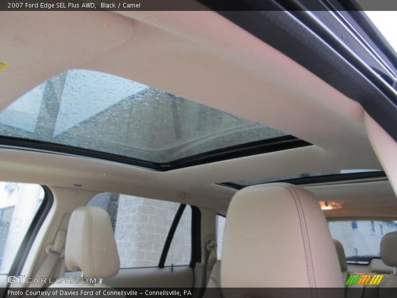 Black / Camel 2007 Ford Edge SEL Plus AWD