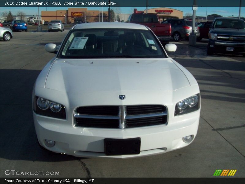 Stone White / Dark Slate Gray 2010 Dodge Charger SXT AWD