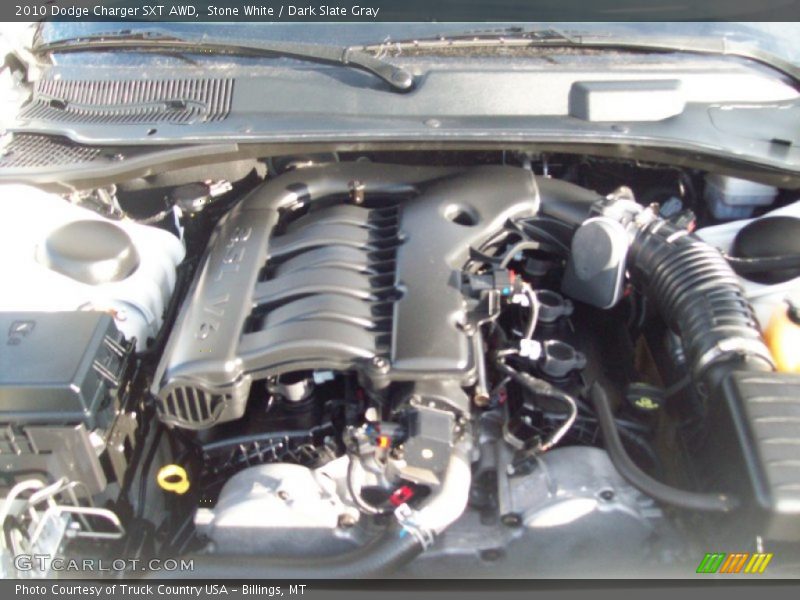 Stone White / Dark Slate Gray 2010 Dodge Charger SXT AWD