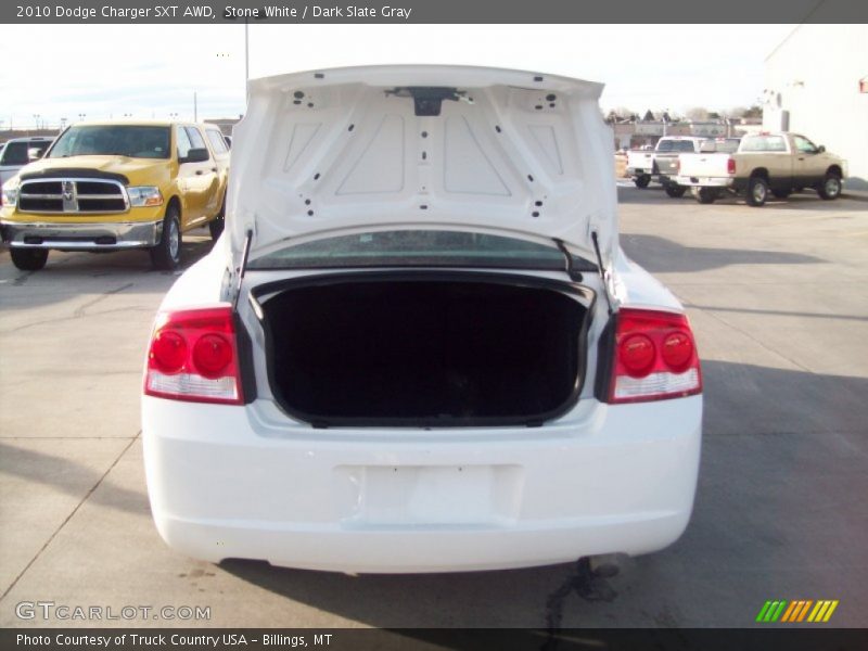 Stone White / Dark Slate Gray 2010 Dodge Charger SXT AWD