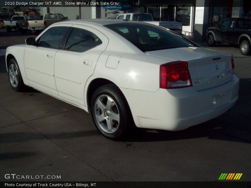 Stone White / Dark Slate Gray 2010 Dodge Charger SXT AWD
