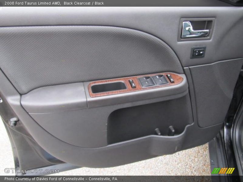 Black Clearcoat / Black 2008 Ford Taurus Limited AWD