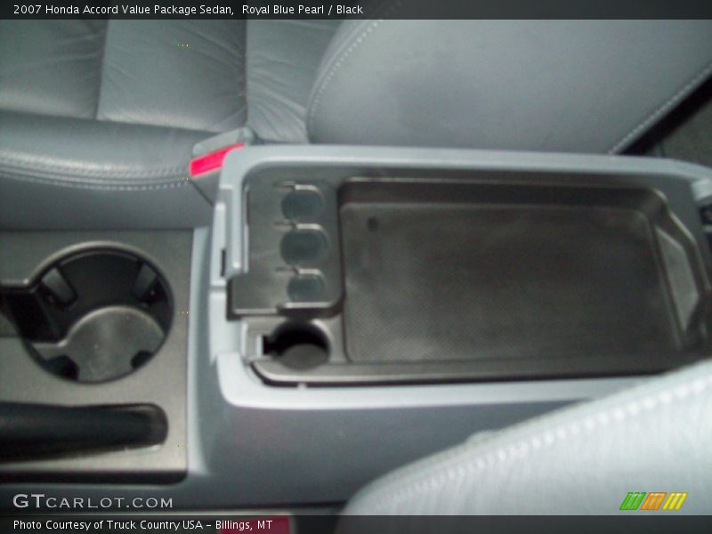 Royal Blue Pearl / Black 2007 Honda Accord Value Package Sedan