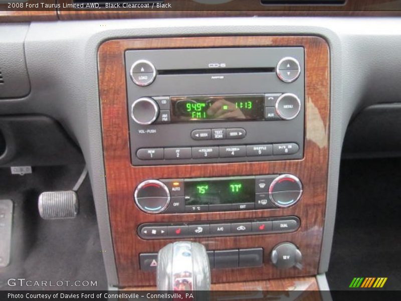 Black Clearcoat / Black 2008 Ford Taurus Limited AWD