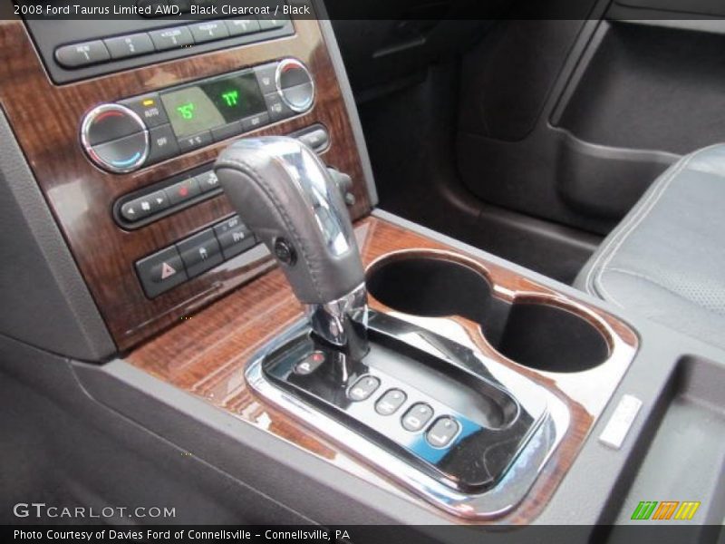 Black Clearcoat / Black 2008 Ford Taurus Limited AWD