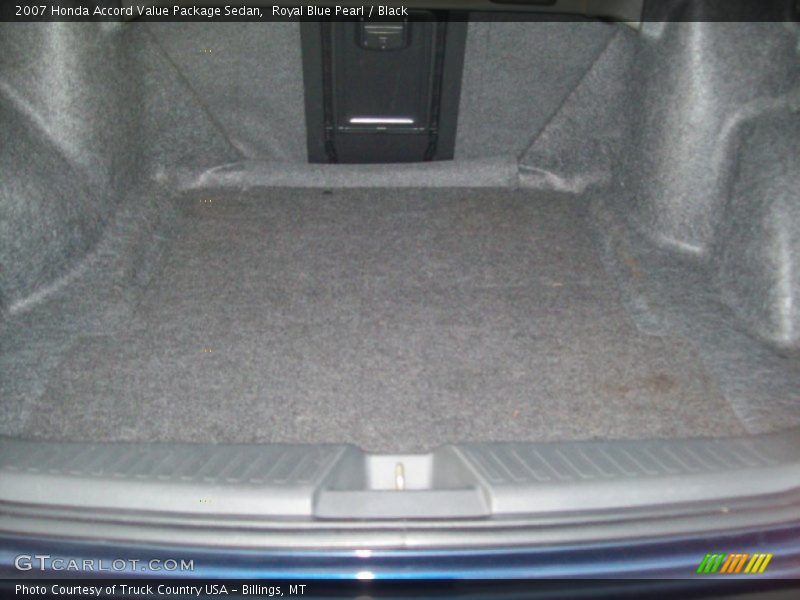 Royal Blue Pearl / Black 2007 Honda Accord Value Package Sedan