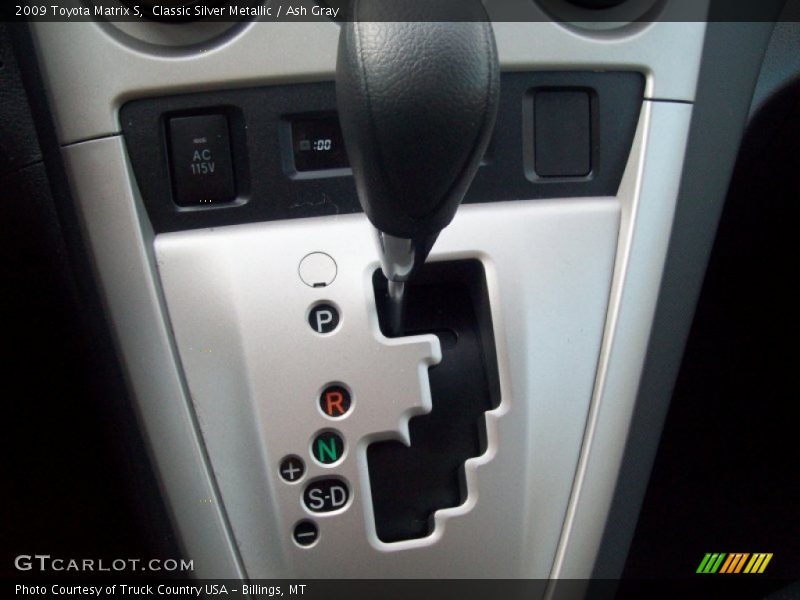  2009 Matrix S 5 Speed Automatic Shifter