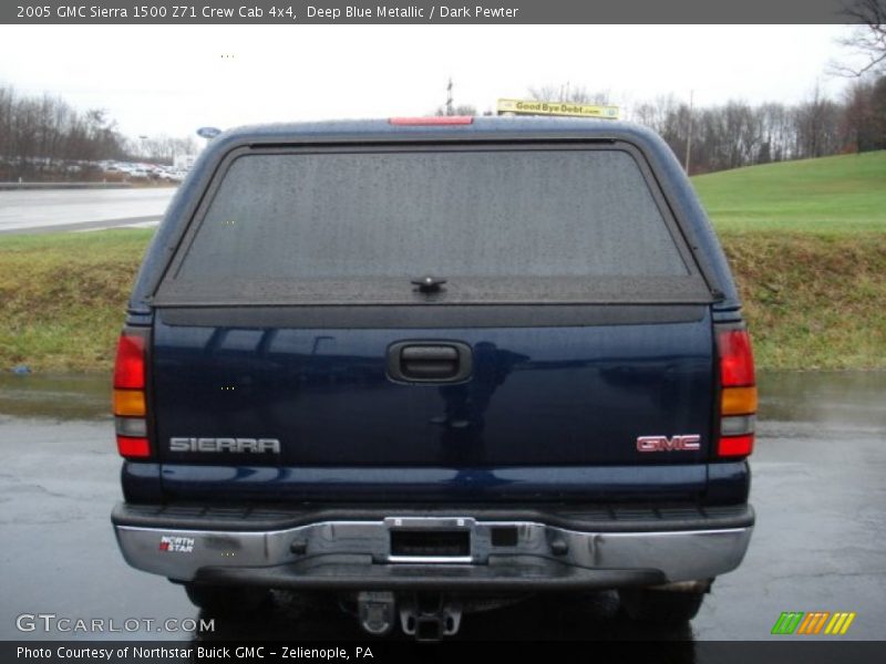 Deep Blue Metallic / Dark Pewter 2005 GMC Sierra 1500 Z71 Crew Cab 4x4