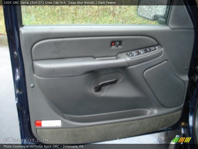 Deep Blue Metallic / Dark Pewter 2005 GMC Sierra 1500 Z71 Crew Cab 4x4