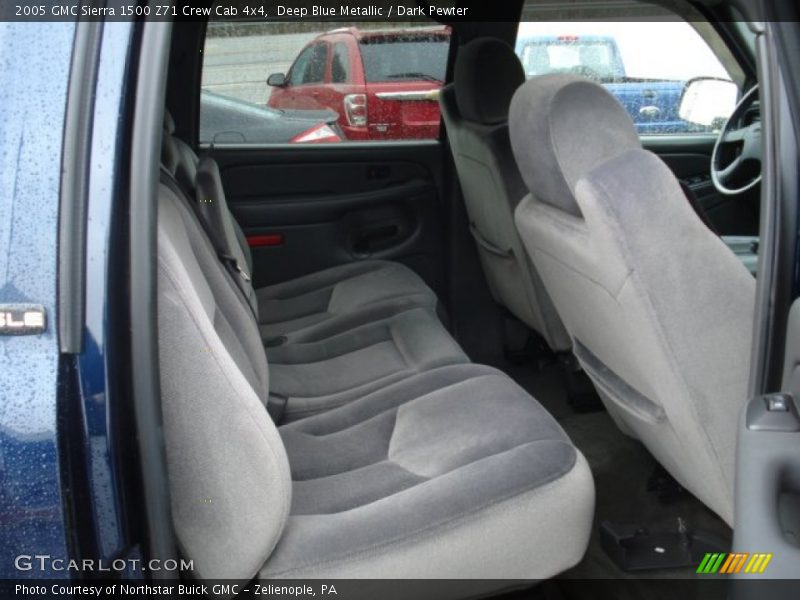 Deep Blue Metallic / Dark Pewter 2005 GMC Sierra 1500 Z71 Crew Cab 4x4