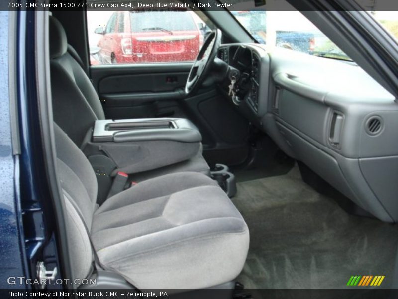 Deep Blue Metallic / Dark Pewter 2005 GMC Sierra 1500 Z71 Crew Cab 4x4