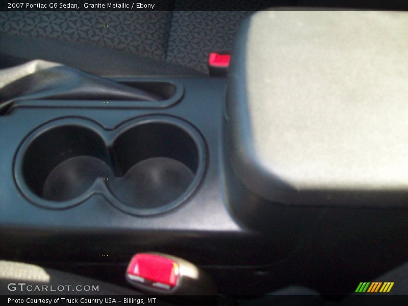Granite Metallic / Ebony 2007 Pontiac G6 Sedan