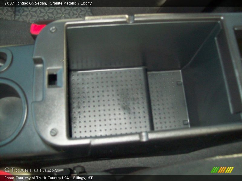 Granite Metallic / Ebony 2007 Pontiac G6 Sedan