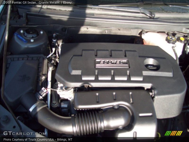 Granite Metallic / Ebony 2007 Pontiac G6 Sedan