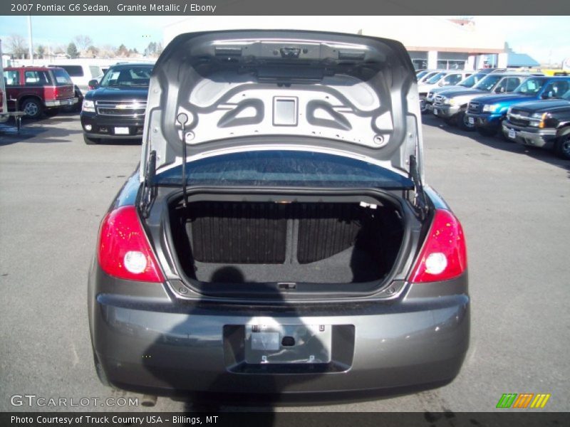 Granite Metallic / Ebony 2007 Pontiac G6 Sedan