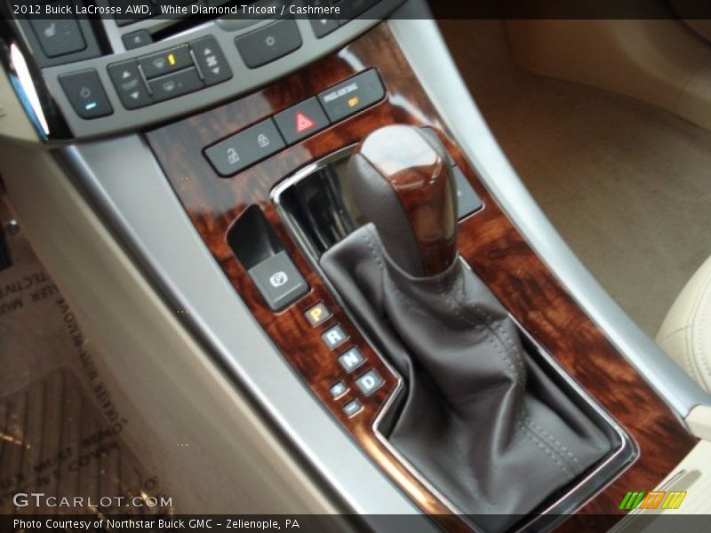 White Diamond Tricoat / Cashmere 2012 Buick LaCrosse AWD