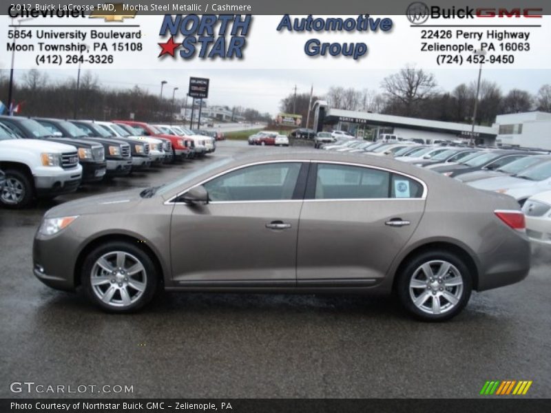 Mocha Steel Metallic / Cashmere 2012 Buick LaCrosse FWD