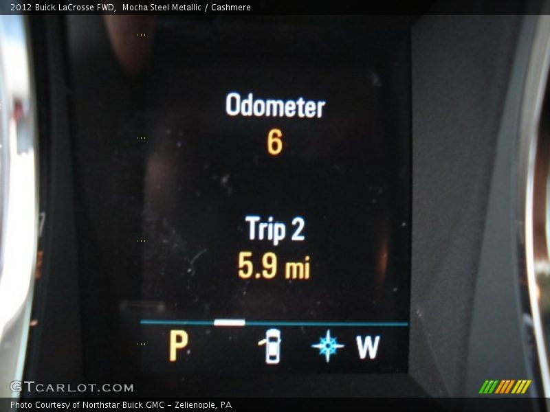 Mocha Steel Metallic / Cashmere 2012 Buick LaCrosse FWD