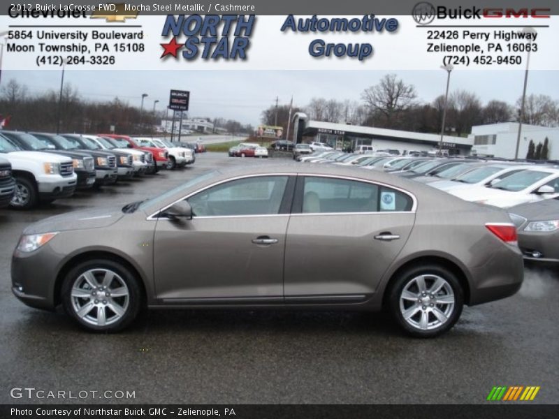 Mocha Steel Metallic / Cashmere 2012 Buick LaCrosse FWD