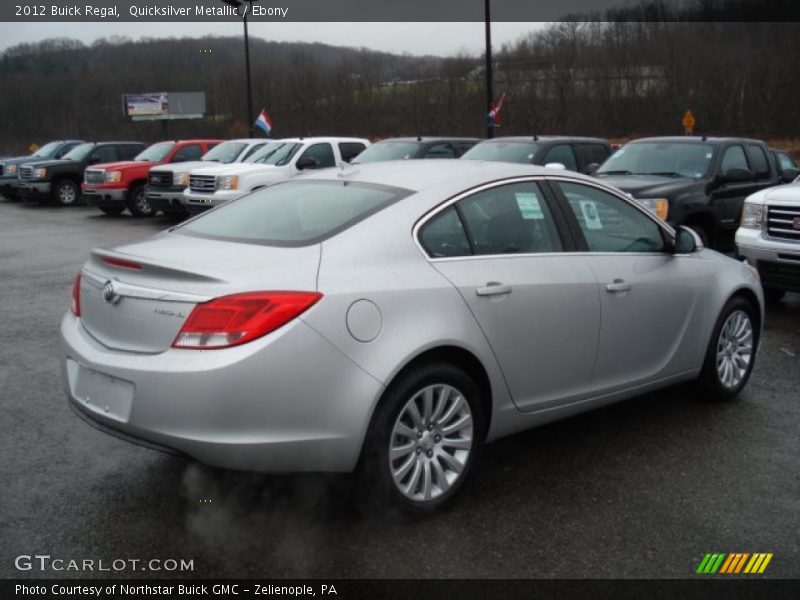 Quicksilver Metallic / Ebony 2012 Buick Regal