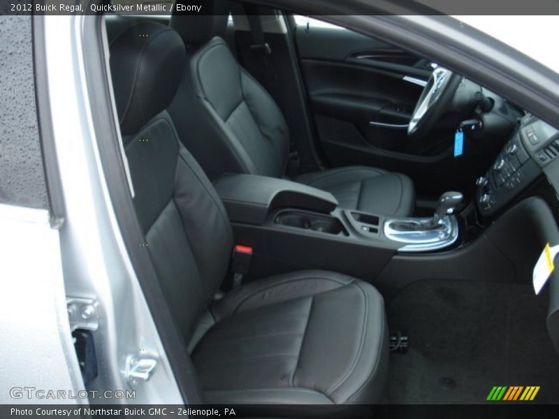Quicksilver Metallic / Ebony 2012 Buick Regal