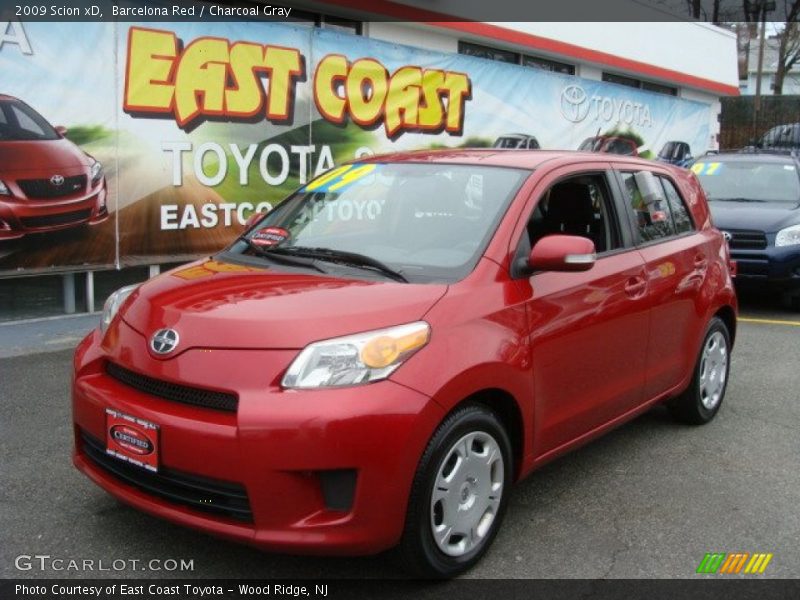 Barcelona Red / Charcoal Gray 2009 Scion xD