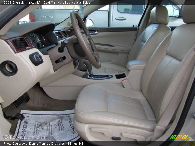  2008 Impala LT Neutral Beige Interior