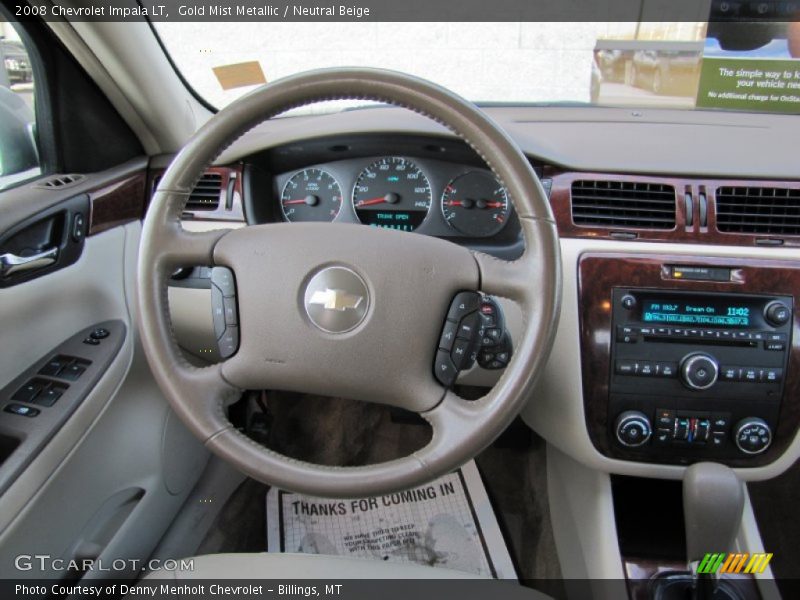  2008 Impala LT Steering Wheel