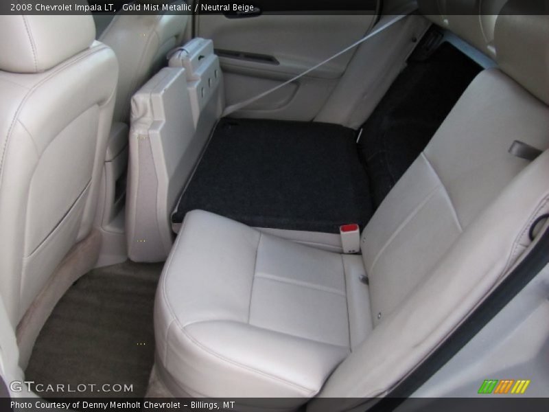 Gold Mist Metallic / Neutral Beige 2008 Chevrolet Impala LT