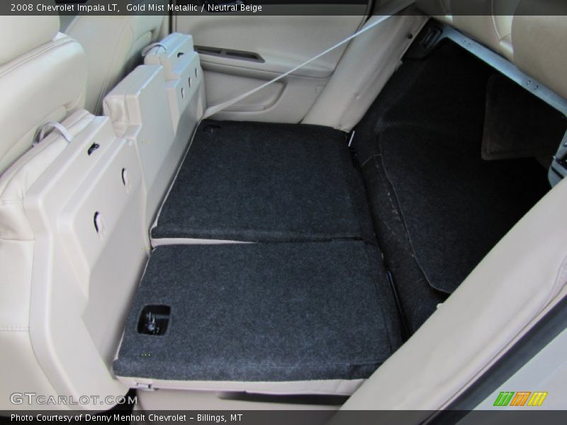 Gold Mist Metallic / Neutral Beige 2008 Chevrolet Impala LT