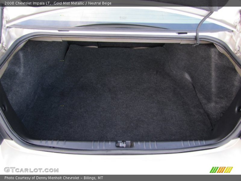 Gold Mist Metallic / Neutral Beige 2008 Chevrolet Impala LT