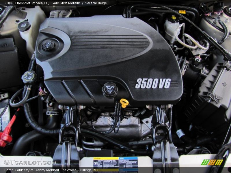  2008 Impala LT Engine - 3.5L Flex Fuel OHV 12V VVT LZE V6