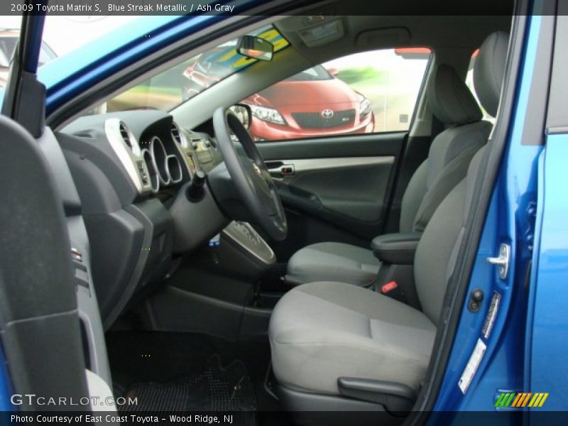 Blue Streak Metallic / Ash Gray 2009 Toyota Matrix S