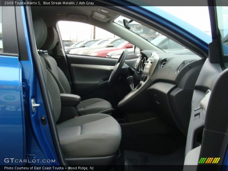 Blue Streak Metallic / Ash Gray 2009 Toyota Matrix S