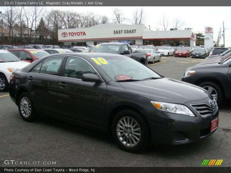 Magnetic Gray Metallic / Ash Gray 2010 Toyota Camry LE
