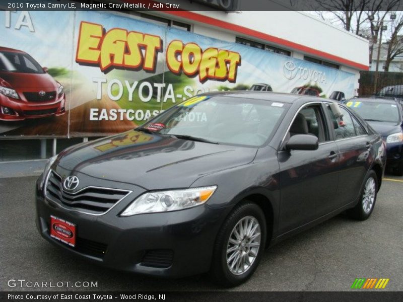 Magnetic Gray Metallic / Ash Gray 2010 Toyota Camry LE