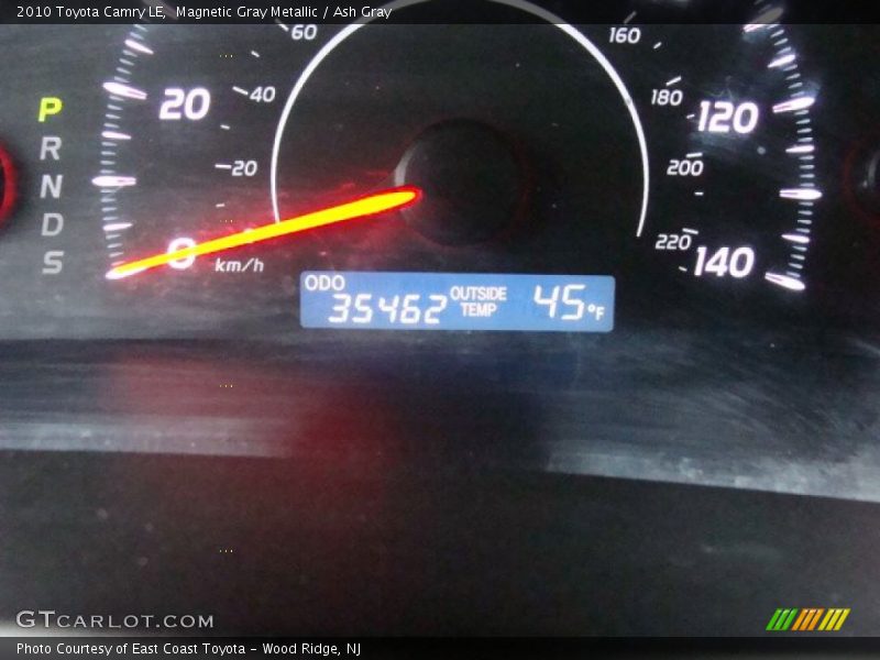 Magnetic Gray Metallic / Ash Gray 2010 Toyota Camry LE