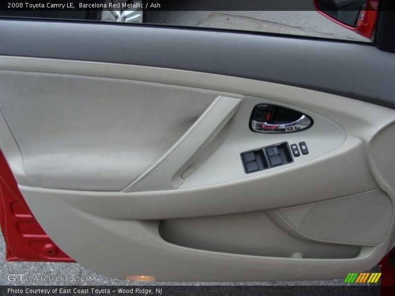 Barcelona Red Metallic / Ash 2008 Toyota Camry LE