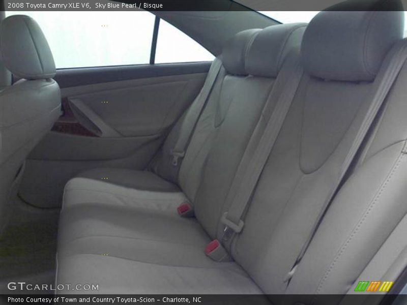 Sky Blue Pearl / Bisque 2008 Toyota Camry XLE V6