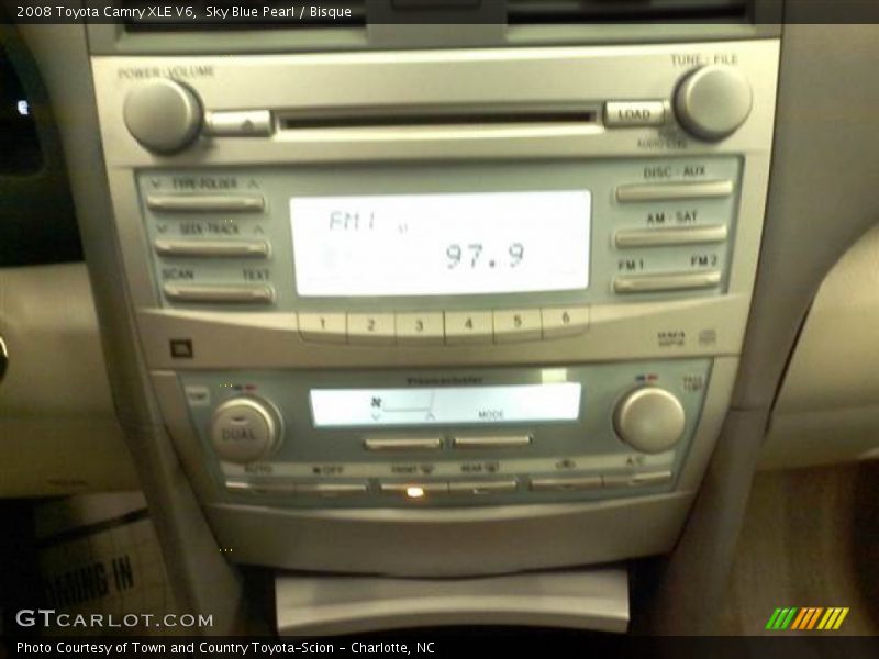 Sky Blue Pearl / Bisque 2008 Toyota Camry XLE V6