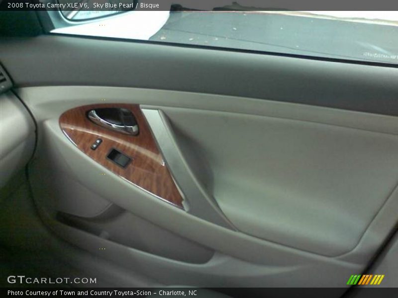 Sky Blue Pearl / Bisque 2008 Toyota Camry XLE V6