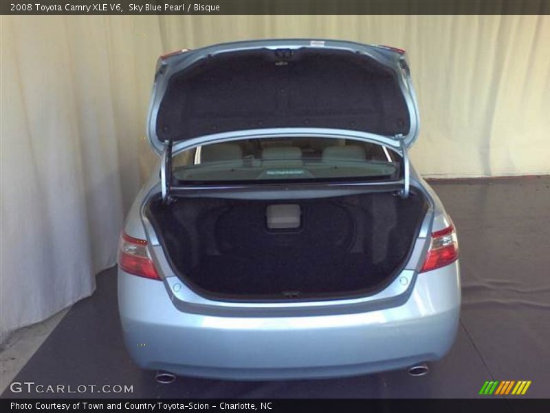 Sky Blue Pearl / Bisque 2008 Toyota Camry XLE V6