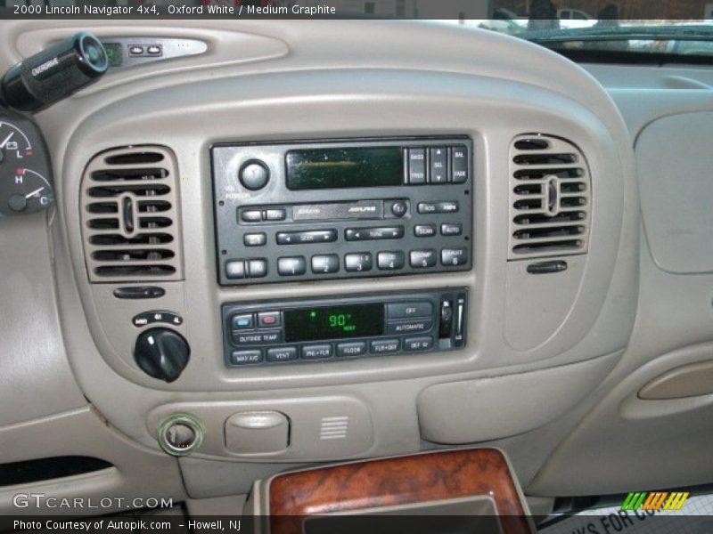 Oxford White / Medium Graphite 2000 Lincoln Navigator 4x4