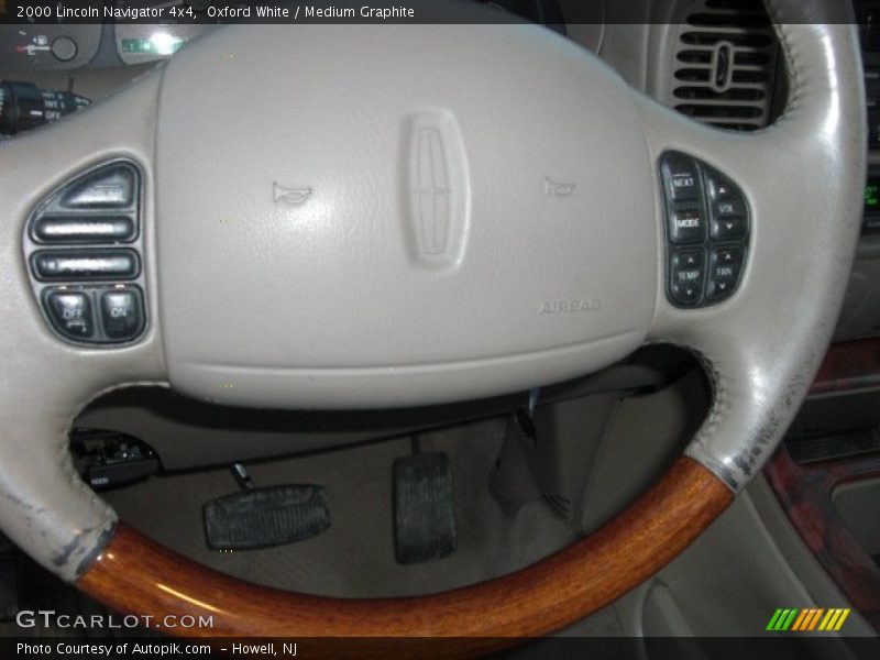 Oxford White / Medium Graphite 2000 Lincoln Navigator 4x4