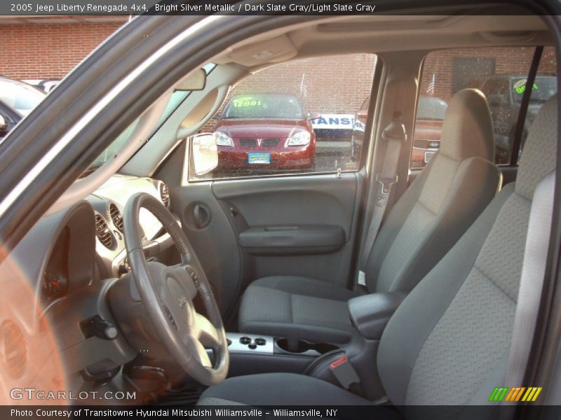 Bright Silver Metallic / Dark Slate Gray/Light Slate Gray 2005 Jeep Liberty Renegade 4x4