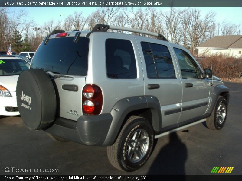 Bright Silver Metallic / Dark Slate Gray/Light Slate Gray 2005 Jeep Liberty Renegade 4x4